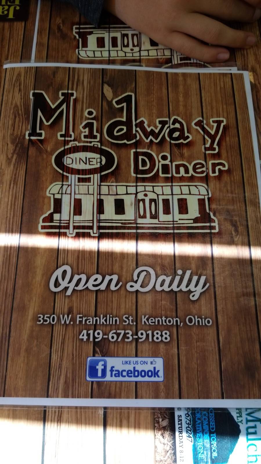 Midway Restaurant | restaurant | 350 W Franklin St, Kenton, OH 43326, USA | 4196739188 OR +1 419-673-9188