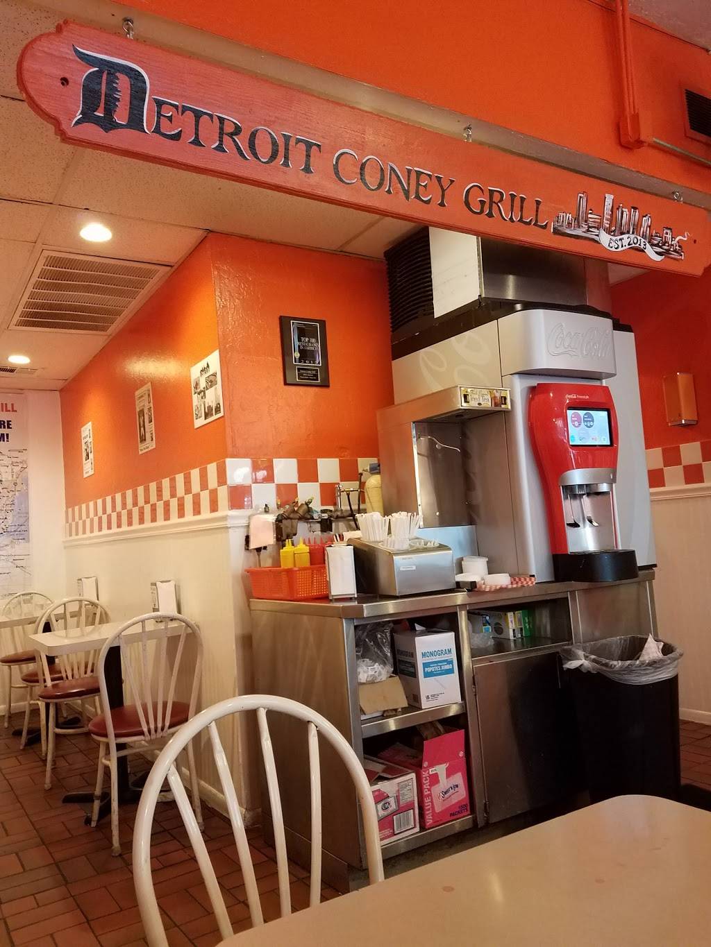 Detroit Coney Grill | restaurant | 16 W Adams St, Phoenix, AZ 85003, USA | 6022530292 OR +1 602-253-0292