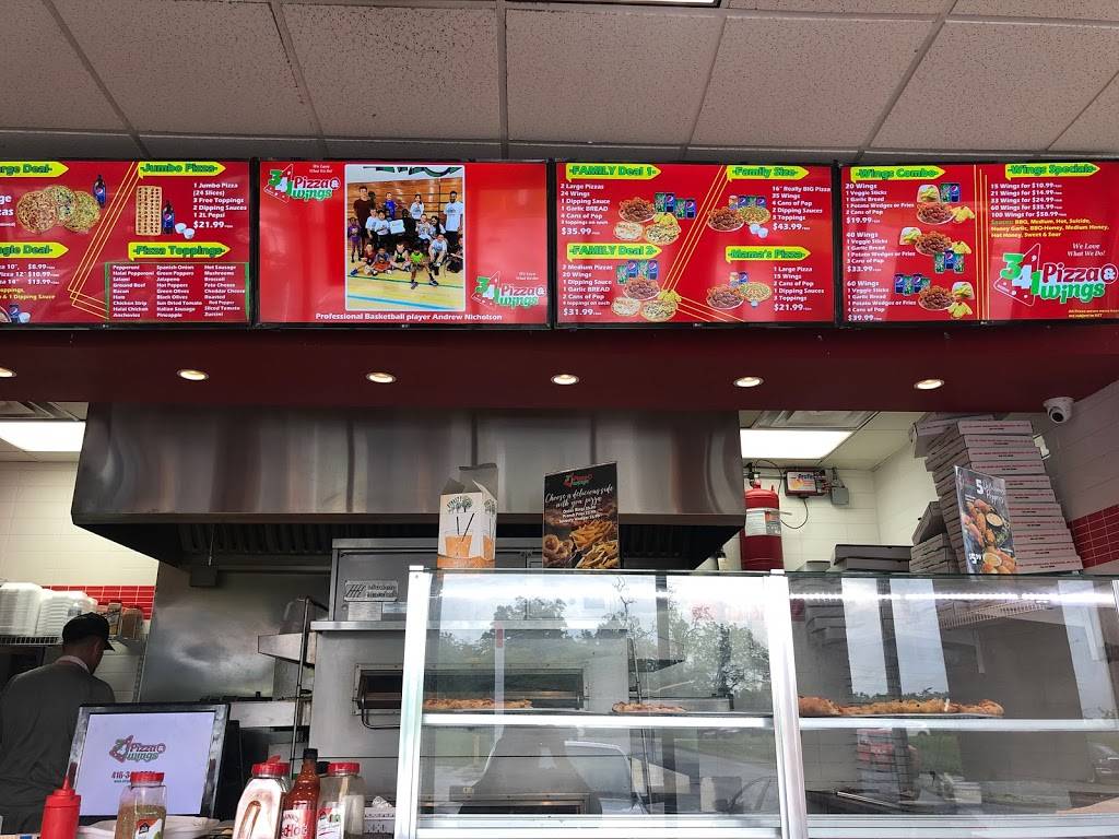 341 pizza&wings | restaurant | 1540 North Service Rd W, Oakville, ON L6M 4A1, Canada | 9058253300 OR +1 905-825-3300