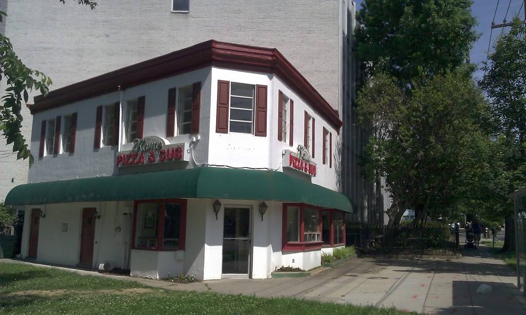 Rome Pizza & Sub | restaurant | 5000 Wisconsin Ave NW, Washington, DC 20016, USA | 2022441414 OR +1 202-244-1414