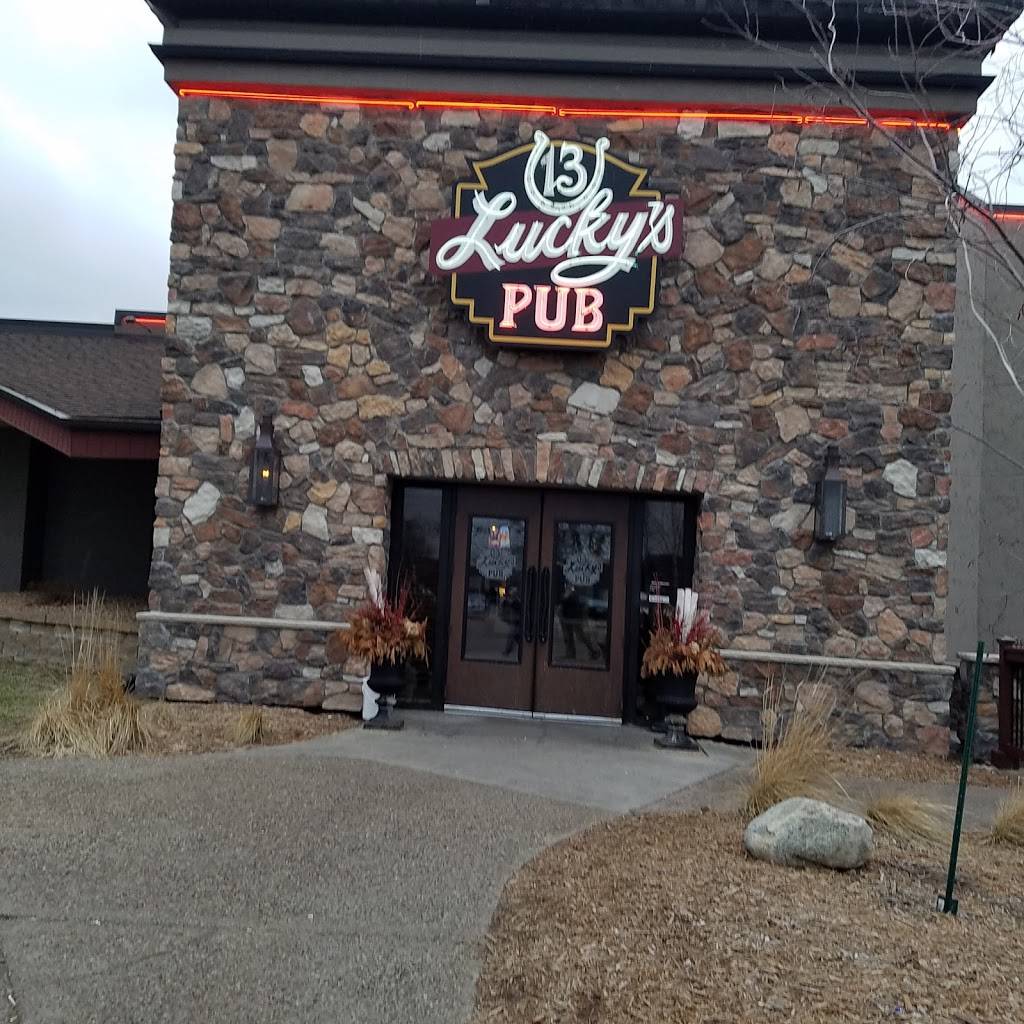 Luckys 13 Pub | restaurant | 3000 Harbor Ln N, Plymouth, MN 55447, USA | 7637460071 OR +1 763-746-0071