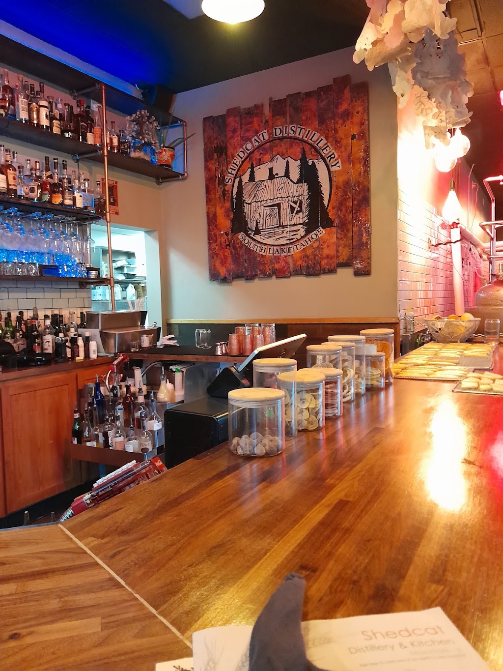 Shedcat Distillery & Kitchen | restaurant | 3668 Lake Tahoe Blvd STE A, South Lake Tahoe, CA 96150, USA | 5306002707 OR +1 530-600-2707