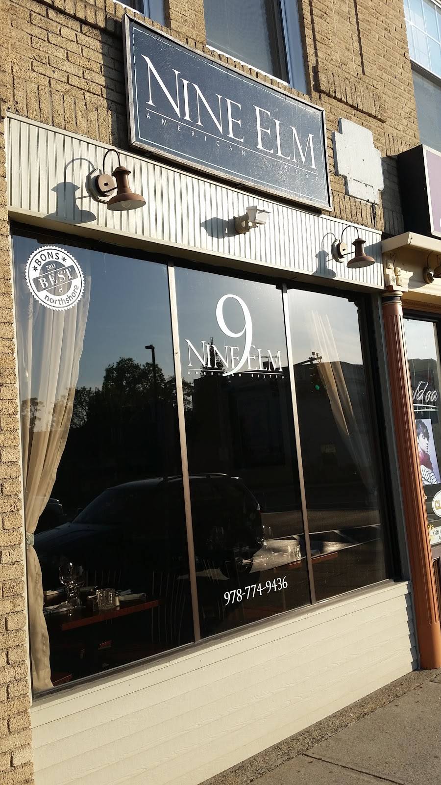 9 Elm American Bistro | restaurant | 9 Elm St, Danvers, MA 01923, USA | 9787749436 OR +1 978-774-9436