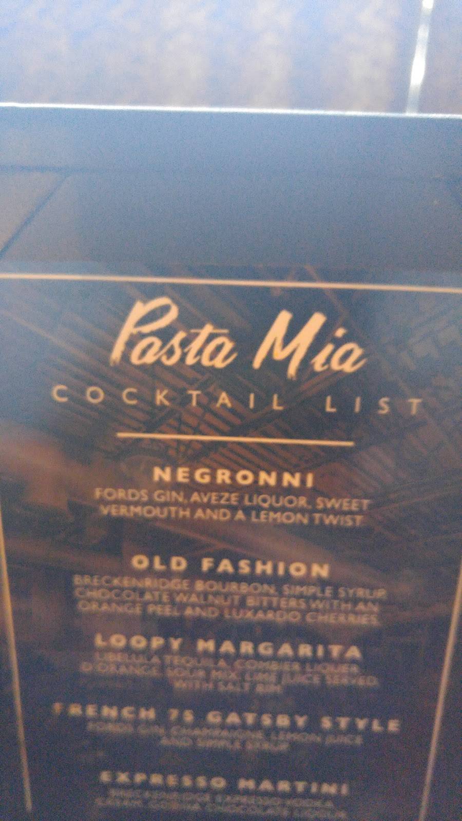 Pasta Mia | restaurant | 116 Bartlett Plaza, Bartlett, IL 60103, USA | 6307361290 OR +1 630-736-1290