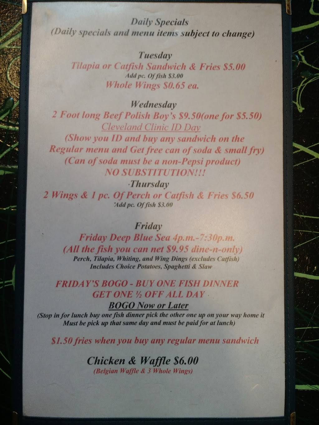 Doc & Lennies Restaurant | restaurant | 8933 Cedar Ave, Cleveland, OH 44106, USA | 2162298090 OR +1 216-229-8090