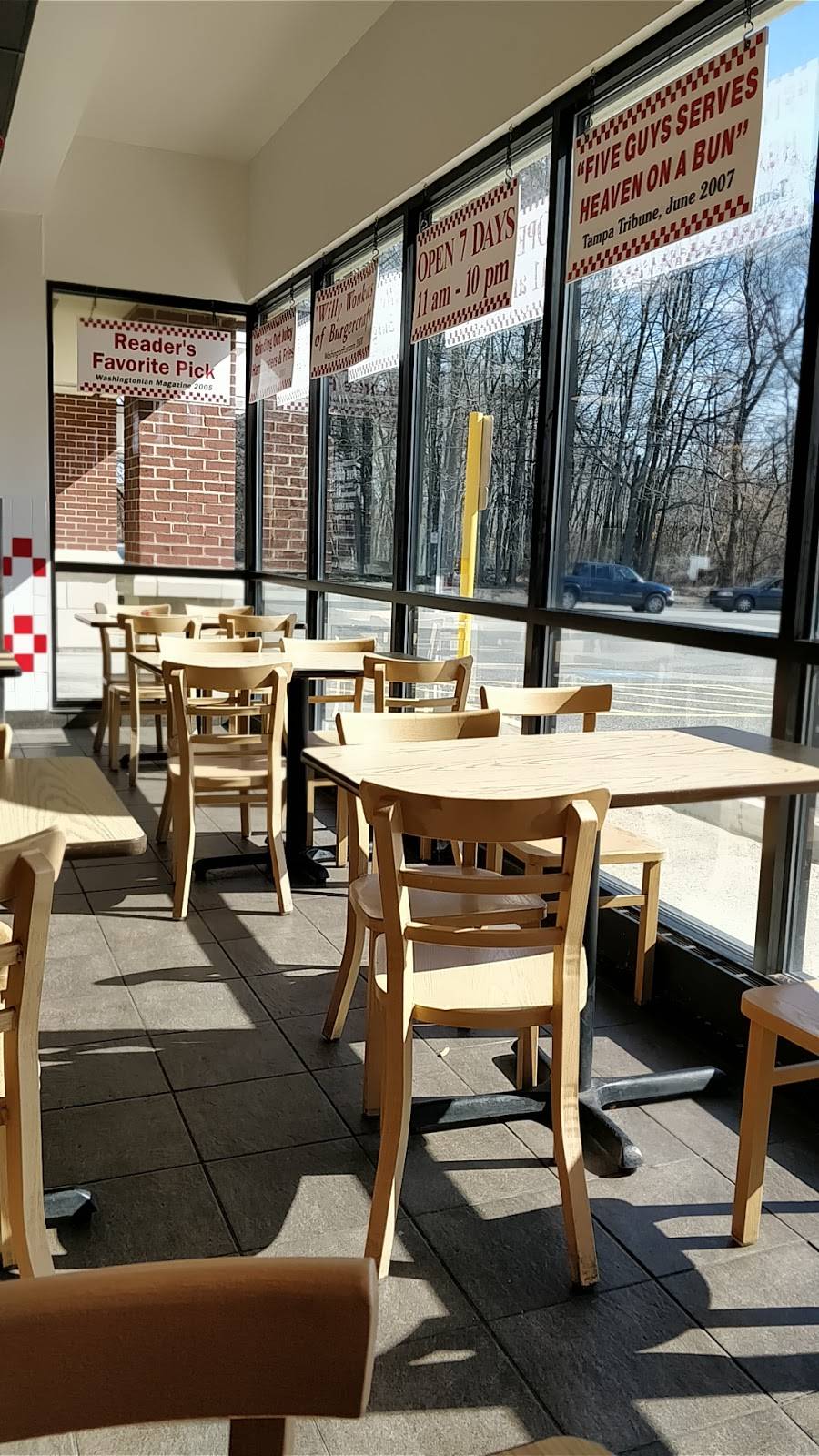 Five Guys | meal takeaway | 301 Cochituate Rd, Framingham, MA 01701, USA | 5088797500 OR +1 508-879-7500