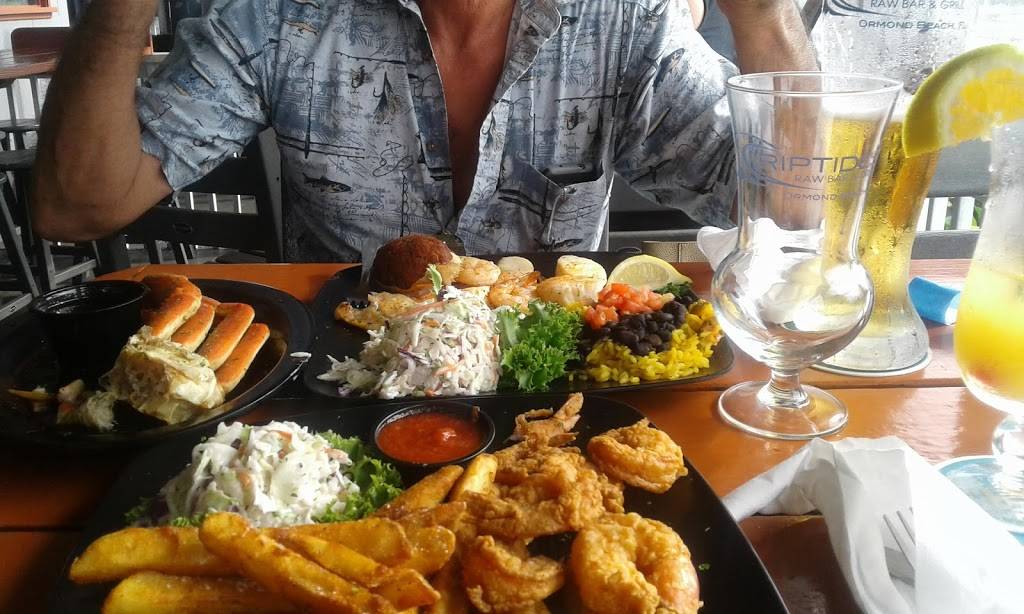 Riptides Raw Bar & Grill | restaurant | 869 S Atlantic Ave, Ormond Beach, FL 32176, USA | 3862564799 OR +1 386-256-4799