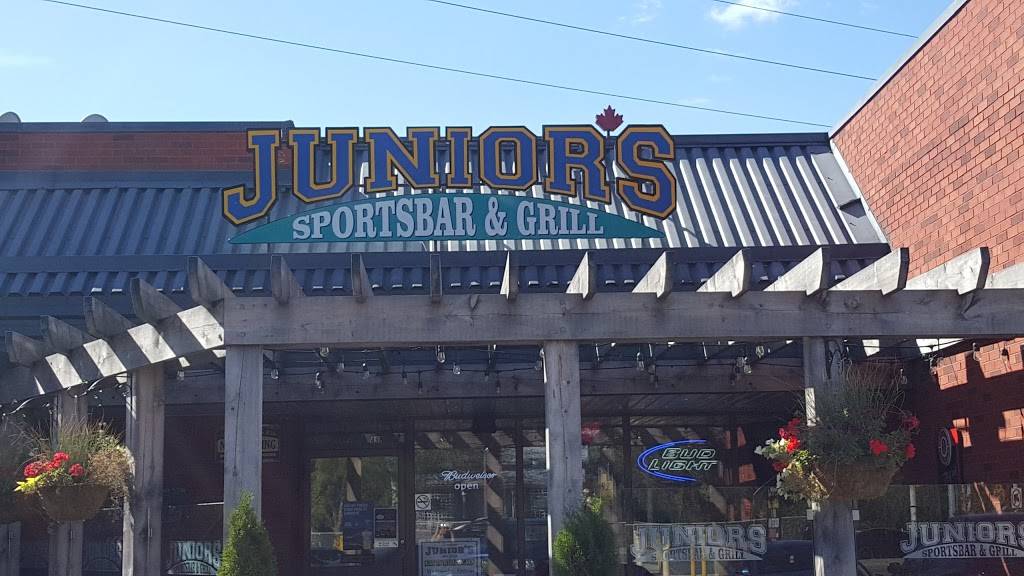 Juniors Sportsbar & Grill | restaurant | 800 Franklin Blvd, Cambridge, ON N1R 7Z1, Canada | 5196246143 OR +1 519-624-6143