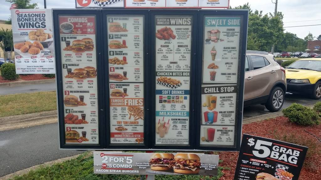 Checkers | restaurant | 1691 E W Market St, Smithfield, NC 27577, USA | 9199892007 OR +1 919-989-2007