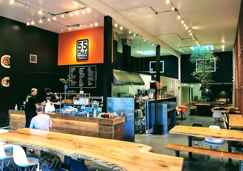 55 Thai Kitchen | restaurant | 1010 Broadway, San Diego, CA 92101, USA | 6192305763 OR +1 619-230-5763
