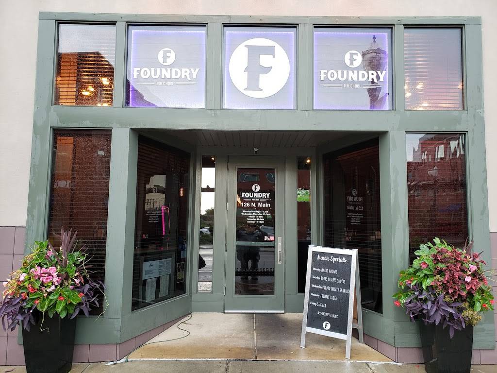 Foundry Public House | restaurant | 126 N Main St, Edwardsville, IL 62025, USA | 6183079585 OR +1 618-307-9585