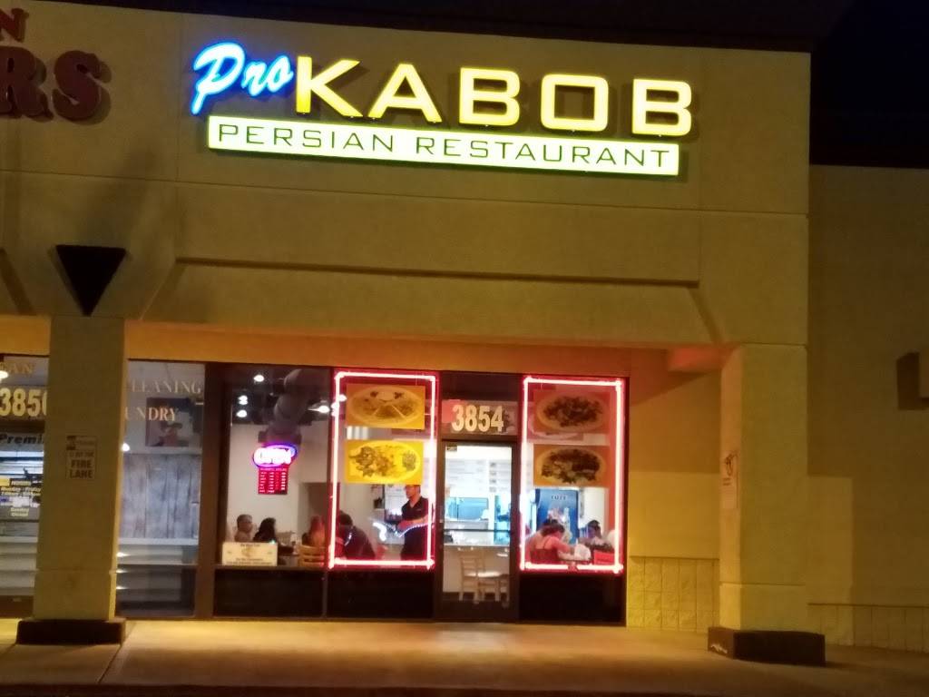 Pro Kabob Afghan Restaurant | restaurant | 3854 W Sahara Ave, Las Vegas, NV 89102, USA | 7028309495 OR +1 702-830-9495