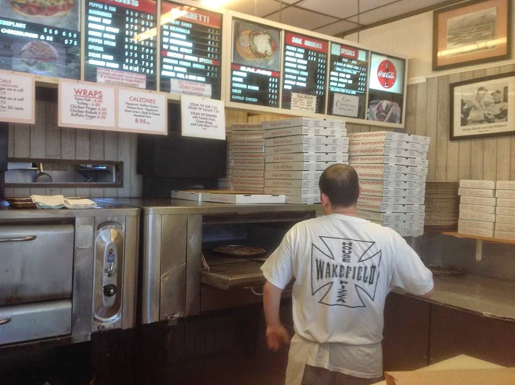 Wakefield House of Pizza | restaurant | 43 Tuttle St, Wakefield, MA 01880, USA | 7812455580 OR +1 781-245-5580