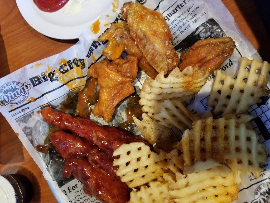 Big City Wings | restaurant | 10903 Jones Rd, Houston, TX 77065, USA | 8324785537 OR +1 832-478-5537