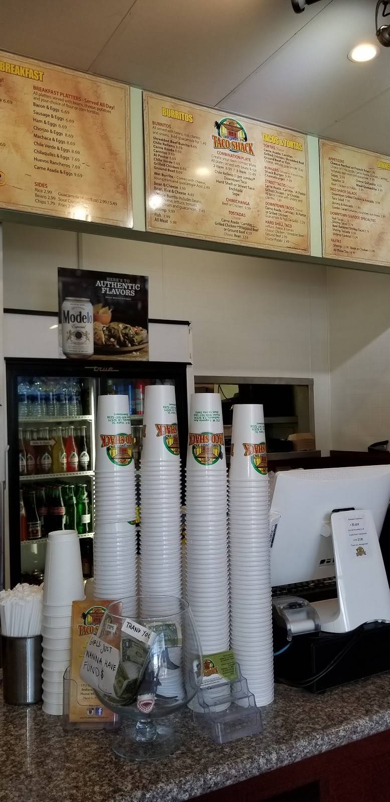 Taco Shack | restaurant | 1711-1735 W Lugonia Ave, Redlands, CA 92374, USA | 9093071916 OR +1 909-307-1916