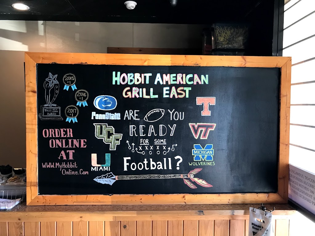 Hobbit American Grill - East | restaurant | 400 Capital Cir SE # 16, Tallahassee, FL 32301, USA | 8504022900 OR +1 850-402-2900