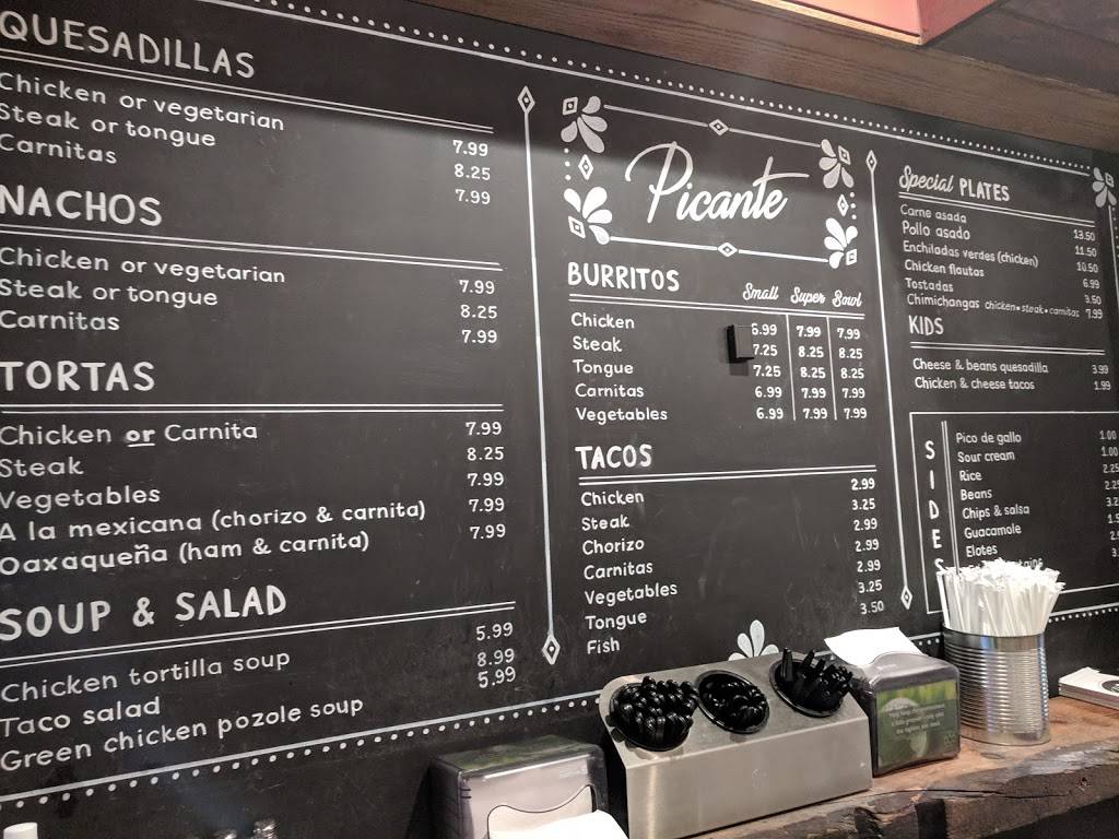 Picante Taqueria | restaurant | 352 Boston Ave, Medford, MA 02155, USA | 7812194267 OR +1 781-219-4267