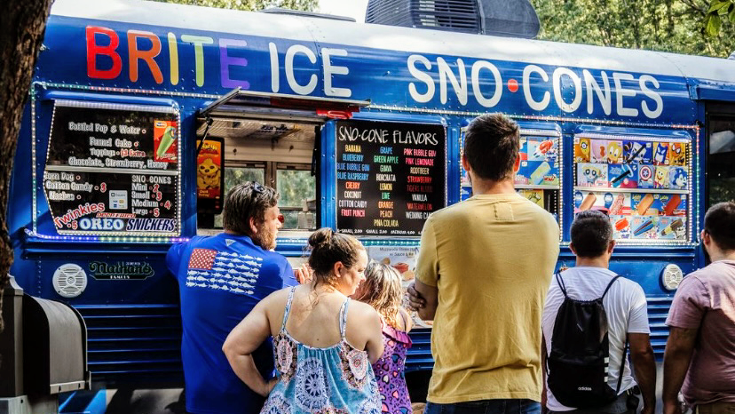 Brite Ice Sno Cones Food Truck | restaurant | 12900 E 31st St, Tulsa, OK 74134, USA | 9189543743 OR +1 918-954-3743