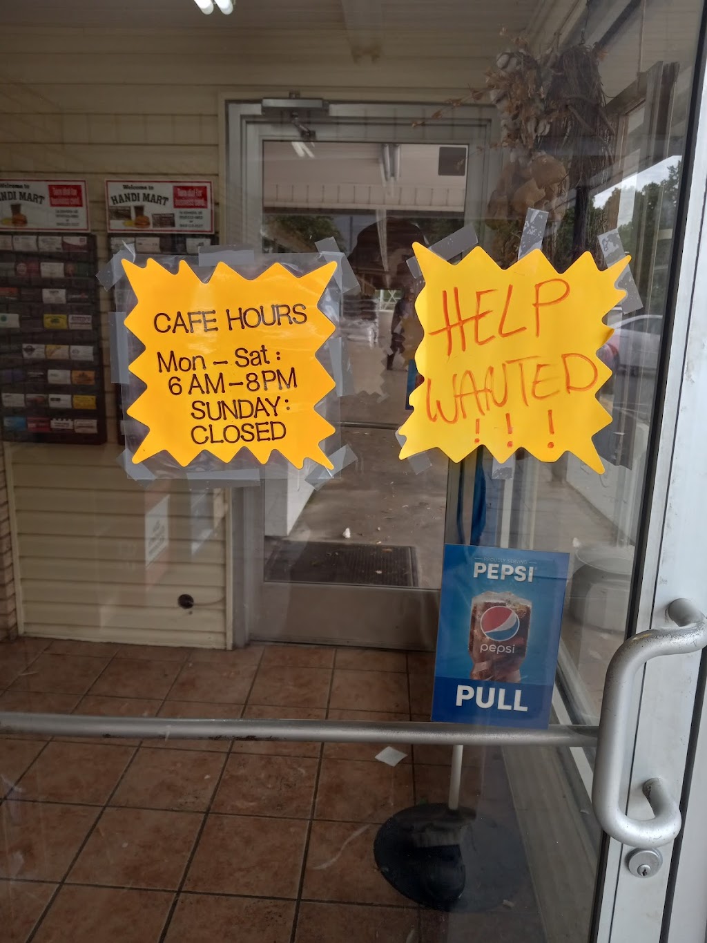 Handi Mart | restaurant | 1554 NC-24, Albemarle, NC 28001, USA | 7049822700 OR +1 704-982-2700