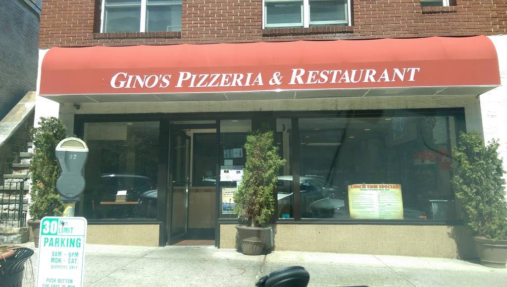 Gino’s Pizza | restaurant | 50 Pondfield Rd W, Bronxville, NY 10708, USA | 9149617460 OR +1 914-961-7460