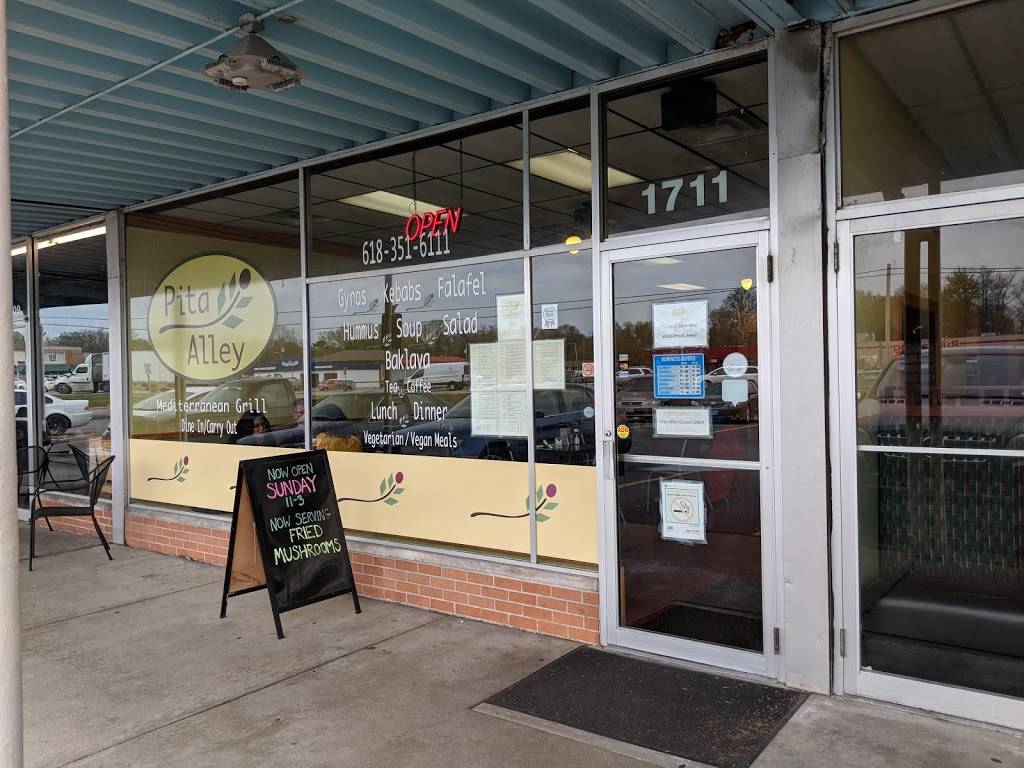 Pita Alley | restaurant | 1711 W Main St, Carbondale, IL 62901, USA | 6183516111 OR +1 618-351-6111