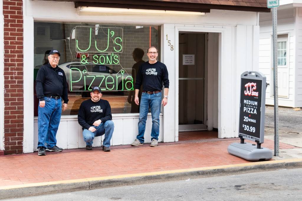 JJs & Sons Pizzeria | restaurant | 158 N Centre St, Cumberland, MD 21502, USA | 3017773994 OR +1 301-777-3994