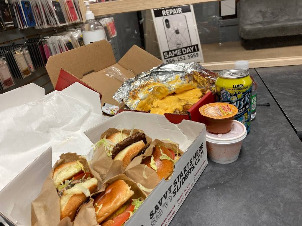 Savvy Sliders | meal takeaway | 47307 Van Dyke Ave, Shelby Charter Twp, MI 48317, USA | 5862710000 OR +1 586-271-0000