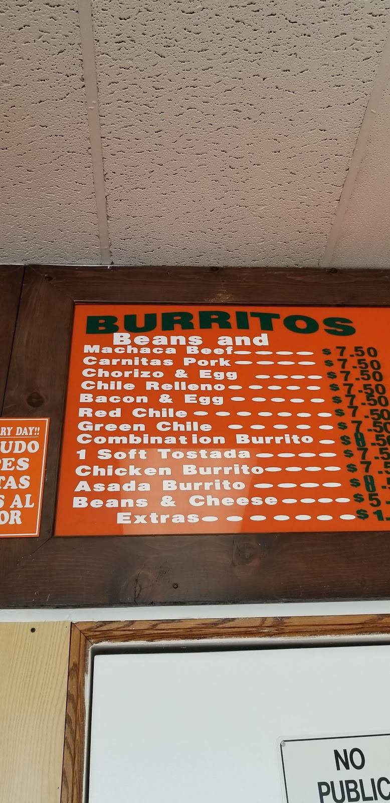 Burritos El Chavo | restaurant | 6032 Reseda Blvd, Tarzana, CA 91356, USA | 8187589007 OR +1 818-758-9007