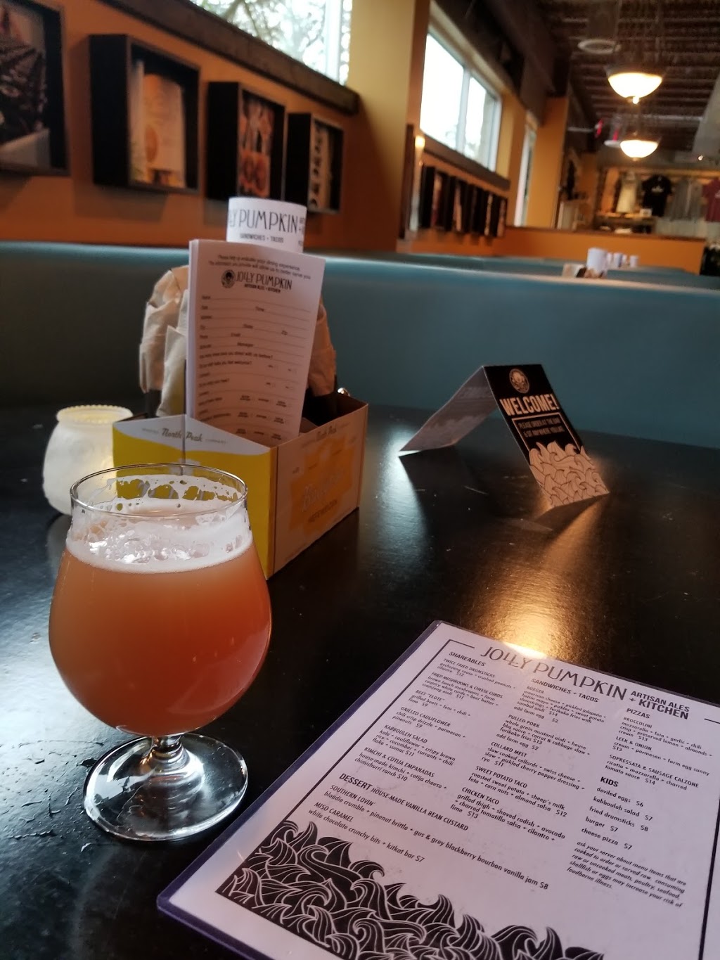 Jolly Pumpkin Artisan Ales + Kitchen | restaurant | 2319 Bishop Cir E, Dexter, MI 48130, USA | 7347929124 OR +1 734-792-9124