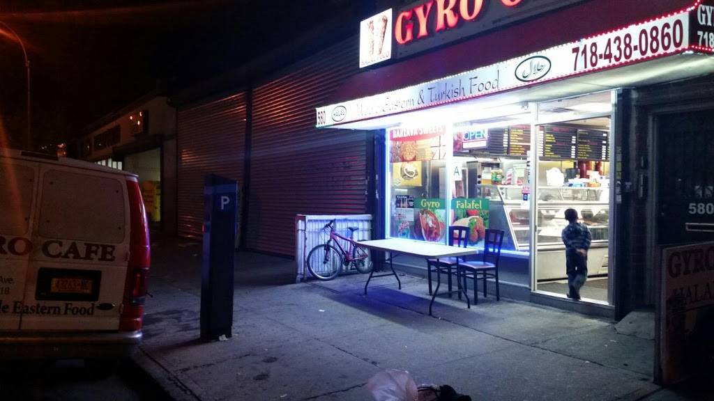 Gyro Cafe | restaurant | 580 Coney Island Ave, Brooklyn, NY 11218, USA | 7184380860 OR +1 718-438-0860