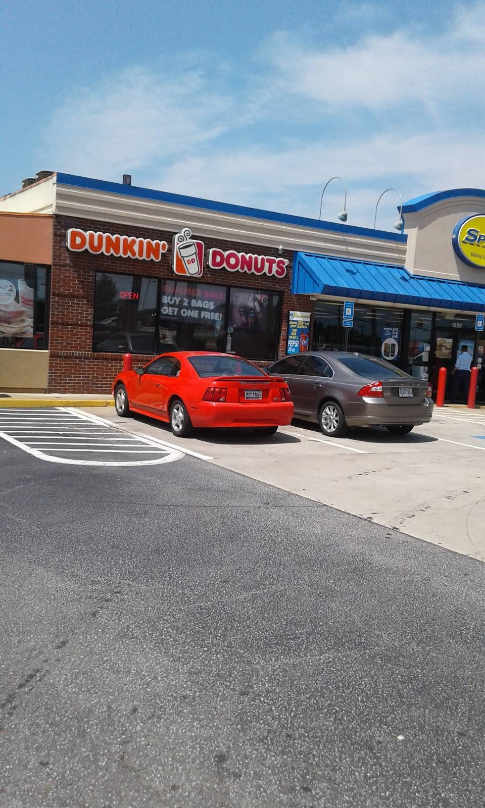 Dunkin | bakery | 1520 E Main St, Duncan, SC 29334, USA | 8644860846 OR +1 864-486-0846