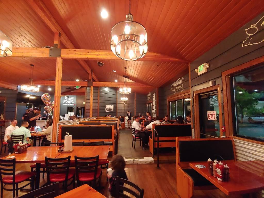 Famous Daves Bar-B-Que | restaurant | 7273 S, Plaza Center Dr, West Jordan, UT 84084, USA | 8012808844 OR +1 801-280-8844