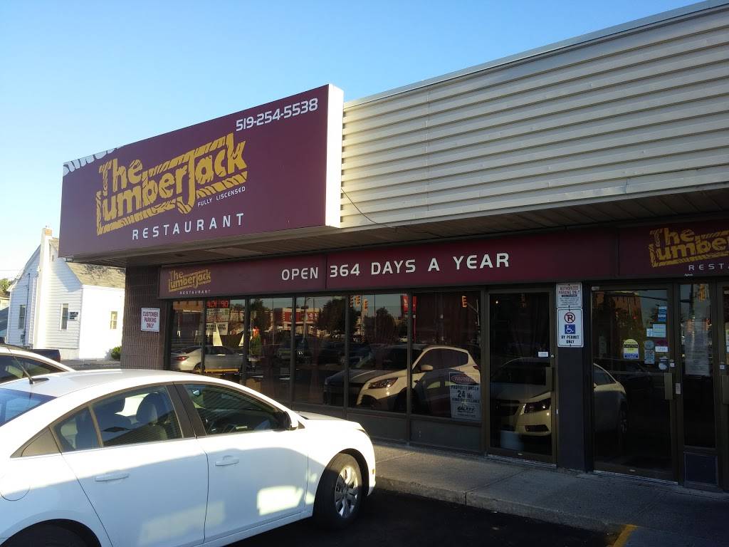 The Lumberjack Restaurant | restaurant | 475 Tecumseh Rd E, Windsor, ON N8X 4W5, Canada | 5192545538 OR +1 519-254-5538