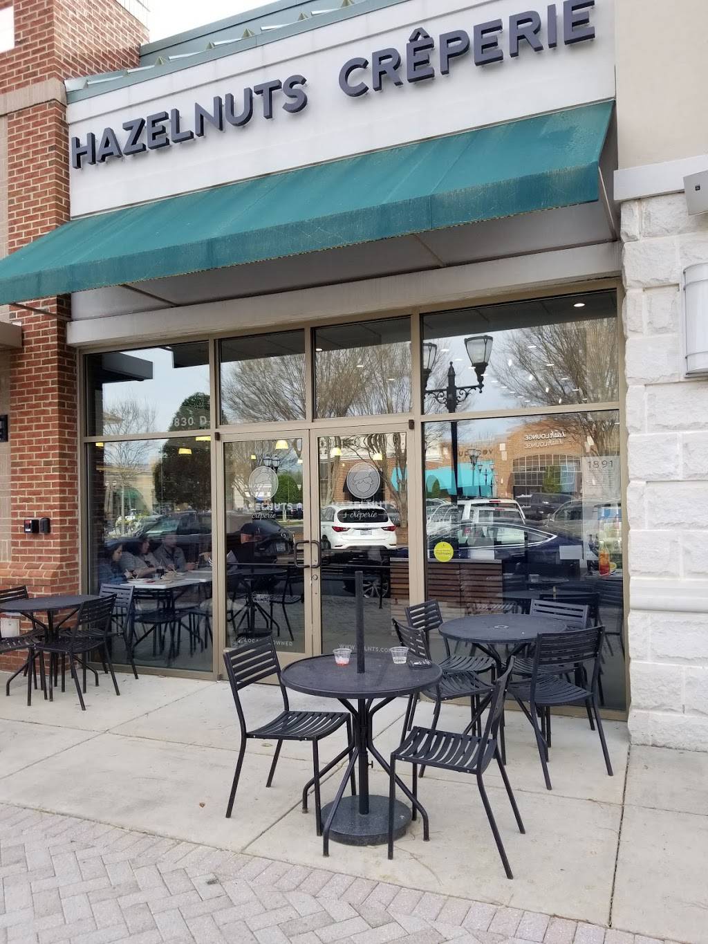 Hazelnuts Creperie | restaurant | 9830 Rea Rd Suite D, Charlotte, NC 28277, USA | 9803397661 OR +1 980-339-7661