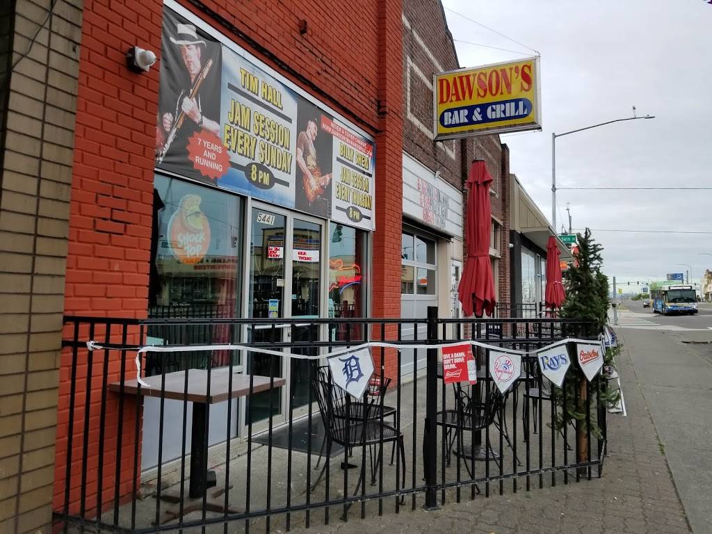 Dawsons Bar & Grill | restaurant | 5443 S Tacoma Way, Tacoma, WA 98409, USA | 2534761421 OR +1 253-476-1421