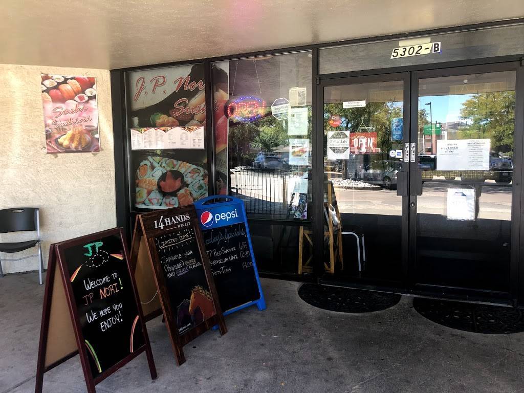 JP Nori Sushi & Asian Cuisine | meal takeaway | 5302 S Federal Cir, Littleton, CO 80123, USA | 7202831818 OR +1 720-283-1818