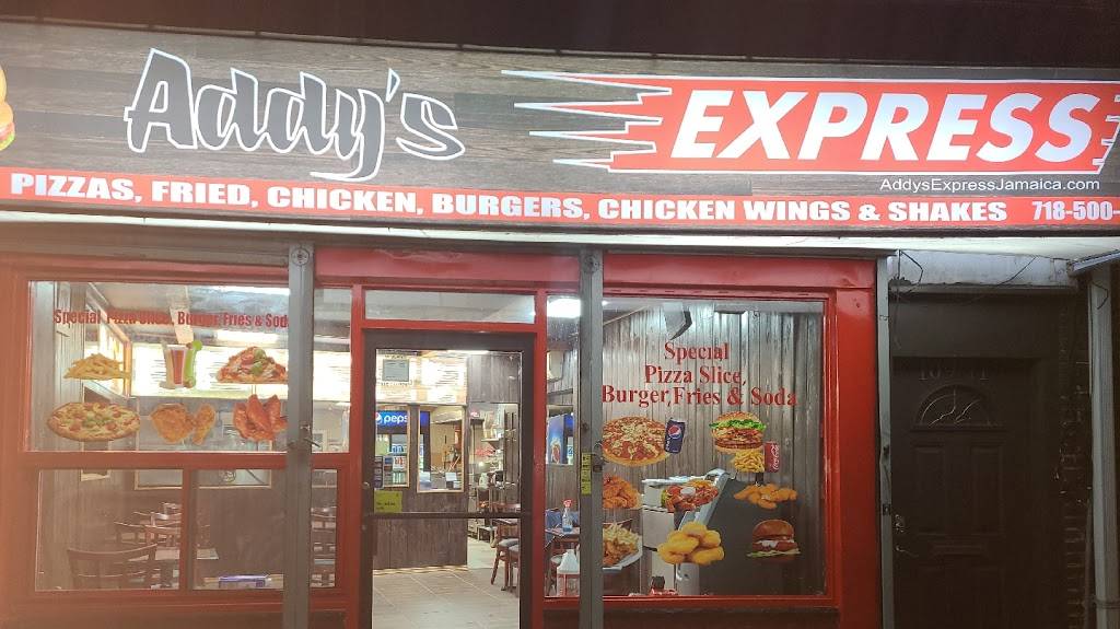 Addys Express Jamaica | restaurant | 109-11 Farmers Blvd, Queens, NY 11412, USA | 7185003278 OR +1 718-500-3278