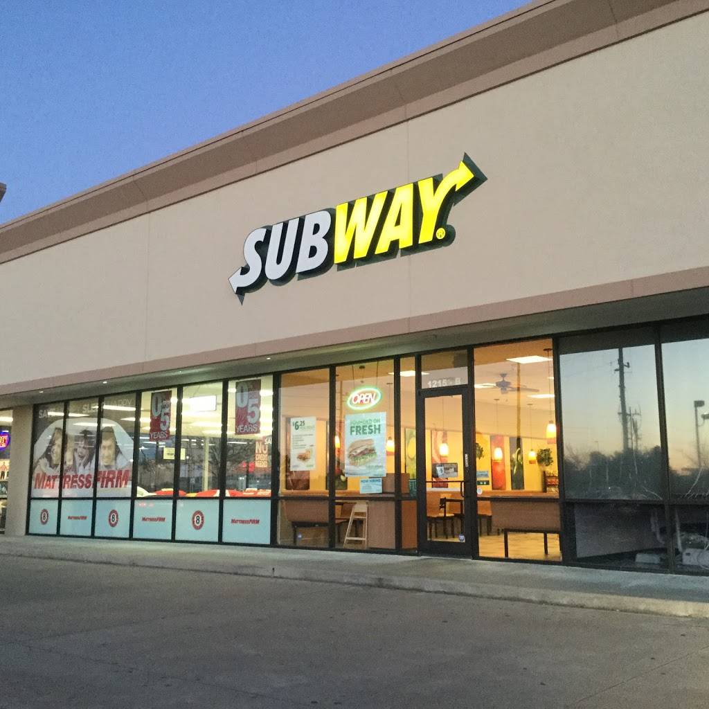 Subway Restaurants | restaurant | 1215 S Fry Rd, Katy, TX 77450, USA | 2815991770 OR +1 281-599-1770