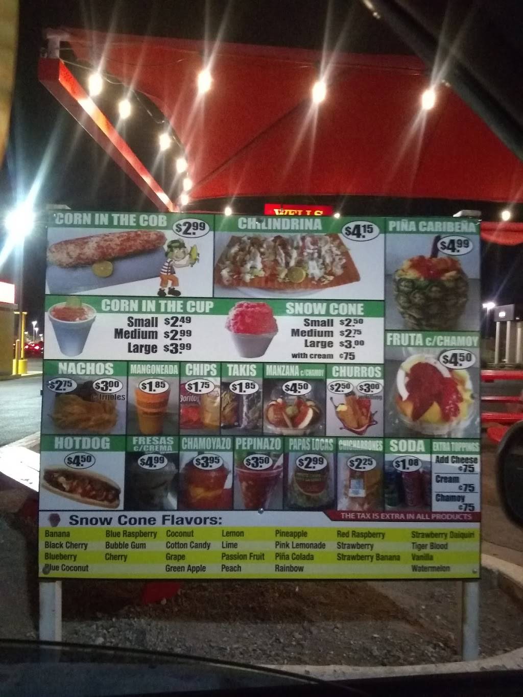 El Chavo Elotes | restaurant | 6954 N Mesa St, El Paso, TX 79912, USA | 9156003451 OR +1 915-600-3451