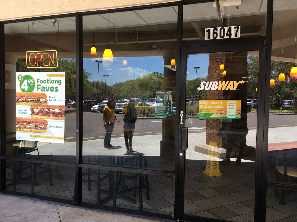 Subway Restaurants | restaurant | 16047 Tampa Palms Blvd, #28, City Plaza Shopping Center, Tampa, FL 33647, USA | 8136328051 OR +1 813-632-8051