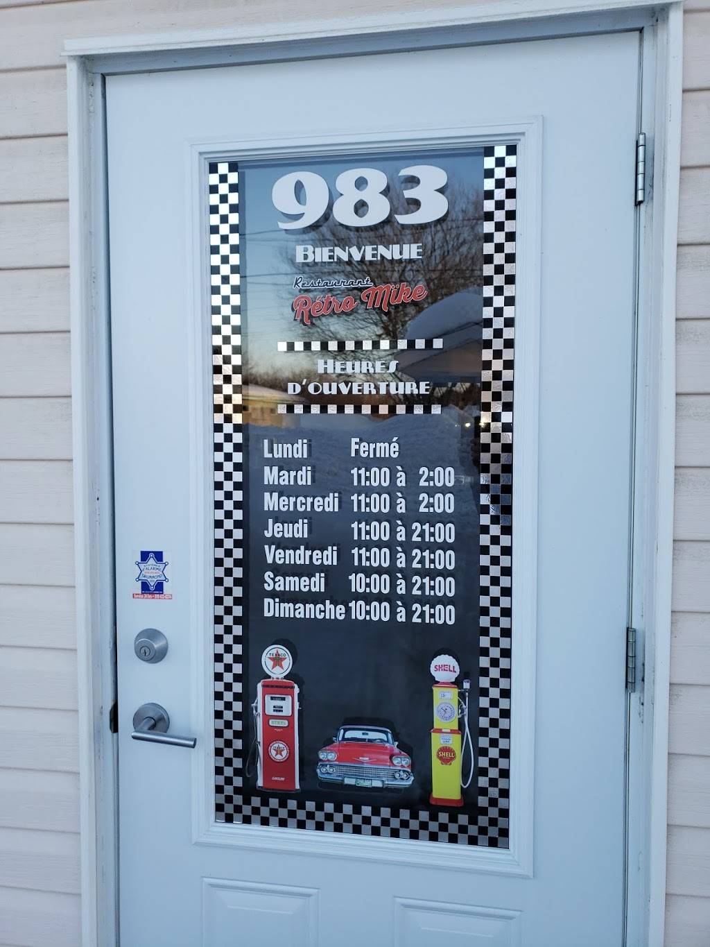 Restaurant Retro Mike | restaurant | 983 Route des Blés dOr, Sainte-Marie-de-Blandford, QC G0X 2W0, Canada | 8192832080 OR +1 819-283-2080