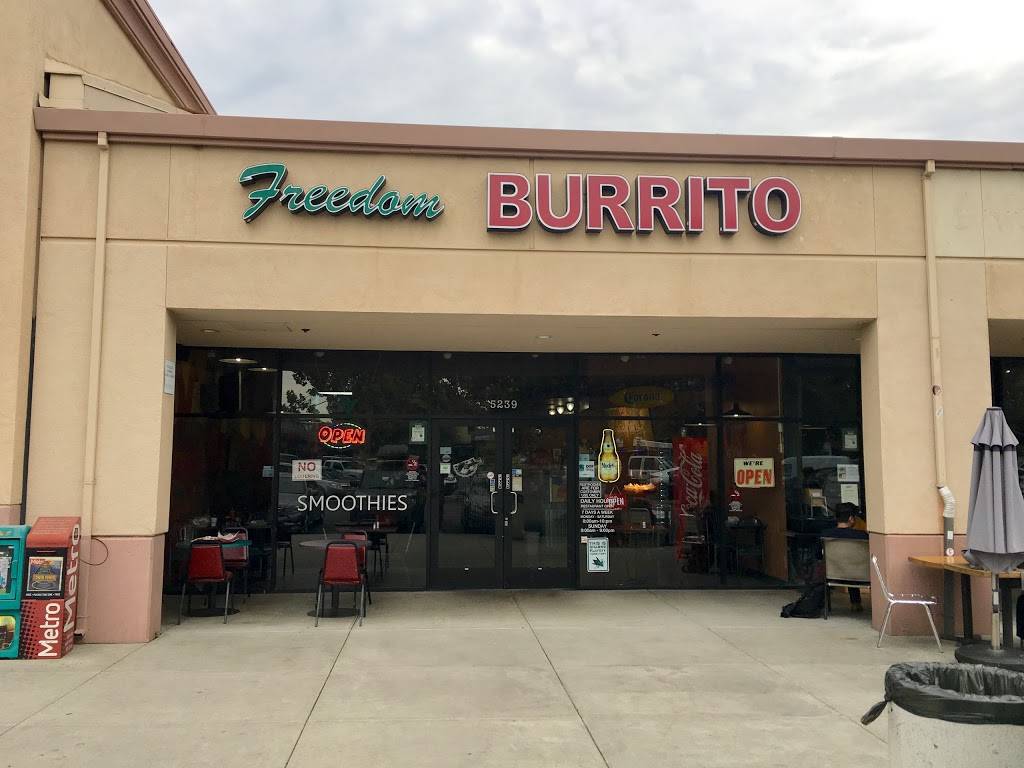 Freedom Burrito | restaurant | 5239 Stevens Creek Blvd, Santa Clara, CA 95051, USA | 4082448226 OR +1 408-244-8226