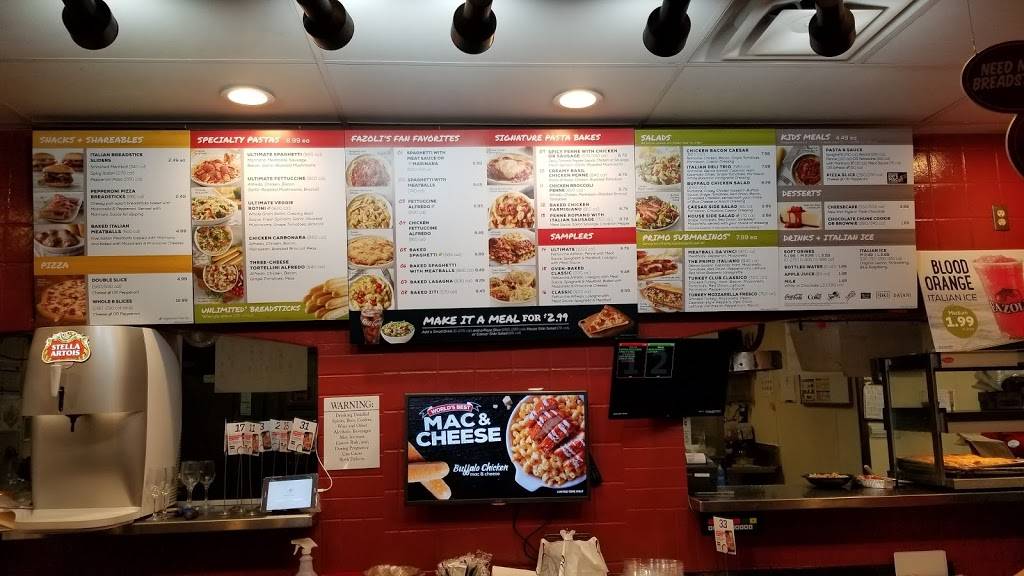 Fazolis | restaurant | 13015 Peyton Dr, Chino Hills, CA 91709, USA | 9093642444 OR +1 909-364-2444