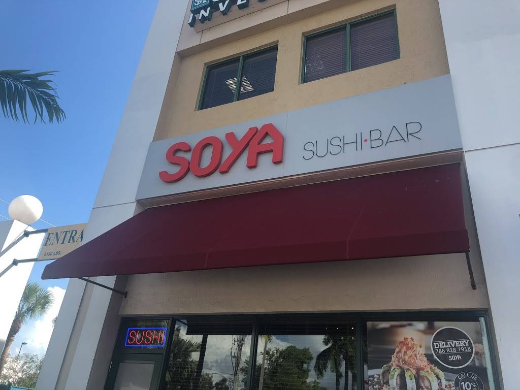 Soya Sushi Bar | restaurant | 11402 NW 41st St, Doral, FL 33178, USA | 3058007692 OR +1 305-800-7692