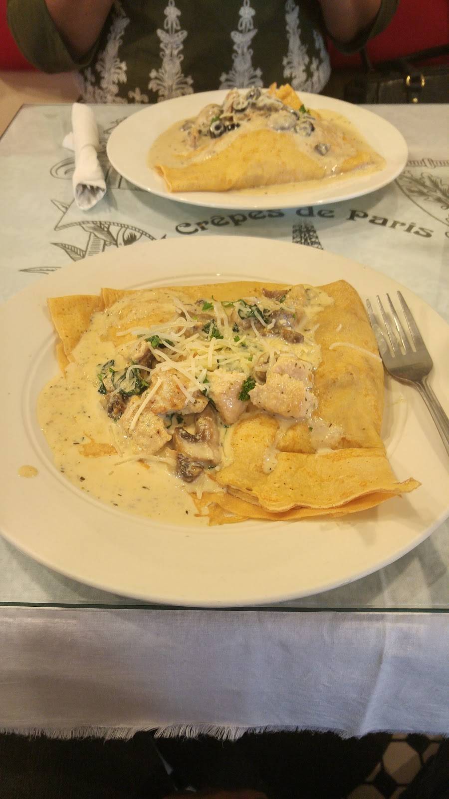 Crepes De Paris | restaurant | 25 The Shops Blvd, Mission Viejo, CA 92691, USA | 9493650588 OR +1 949-365-0588