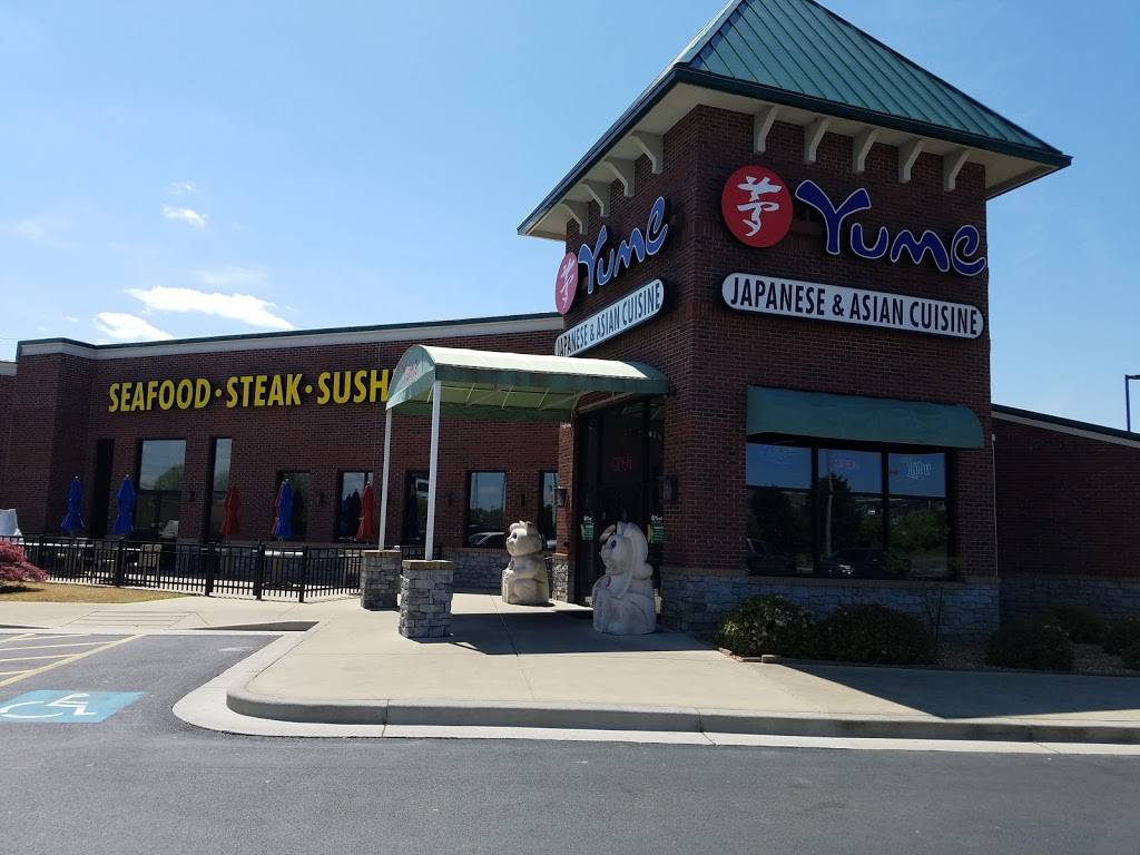 Yume Japanese & Asian Cuisine | restaurant | 301 Colonial Dr, Oxford, AL 36203, USA | 2562410142 OR +1 256-241-0142