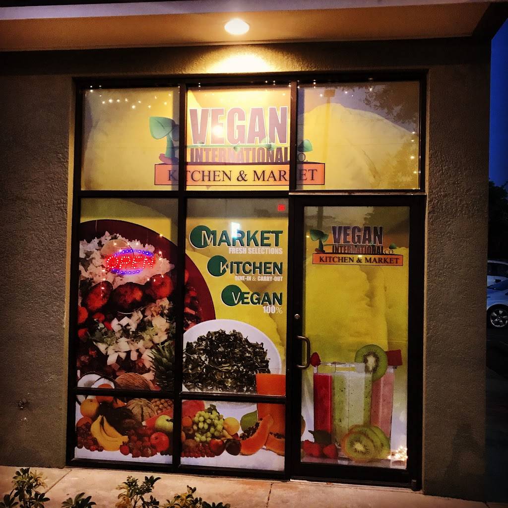 Vegan International Co. Kitchen & Market | restaurant | 13751 N Nebraska Ave, Tampa, FL 33613, USA | 8132523147 OR +1 813-252-3147