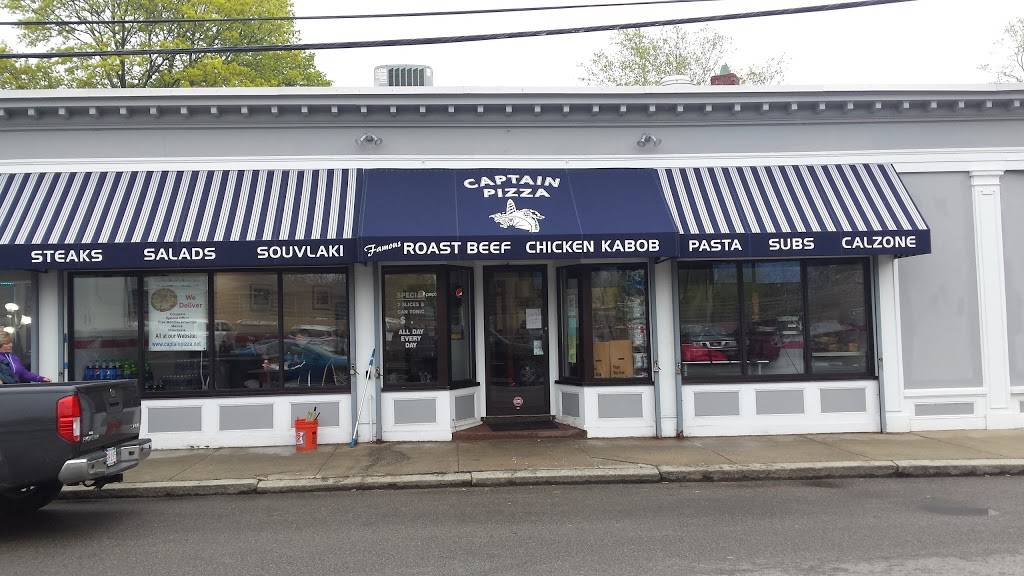 Captain Pizza & Roast Beef | meal takeaway | 3 Railroad Ave, Swampscott, MA 01907, USA | 7815931568 OR +1 781-593-1568