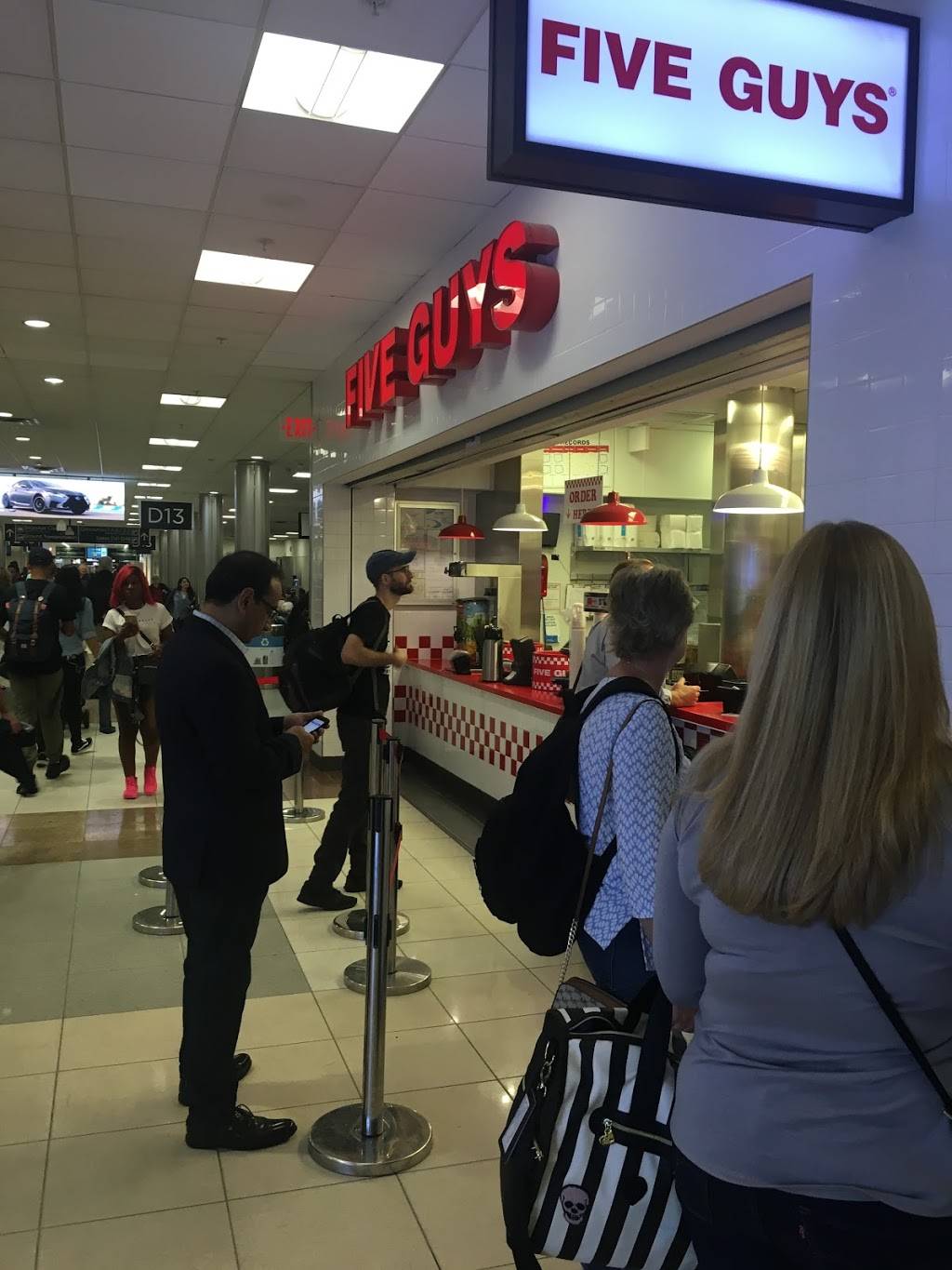 Five Guys | restaurant | ATL D11, 6000 N Terminal Pkwy, Atlanta, GA 30337, USA | 4046840102 OR +1 404-684-0102