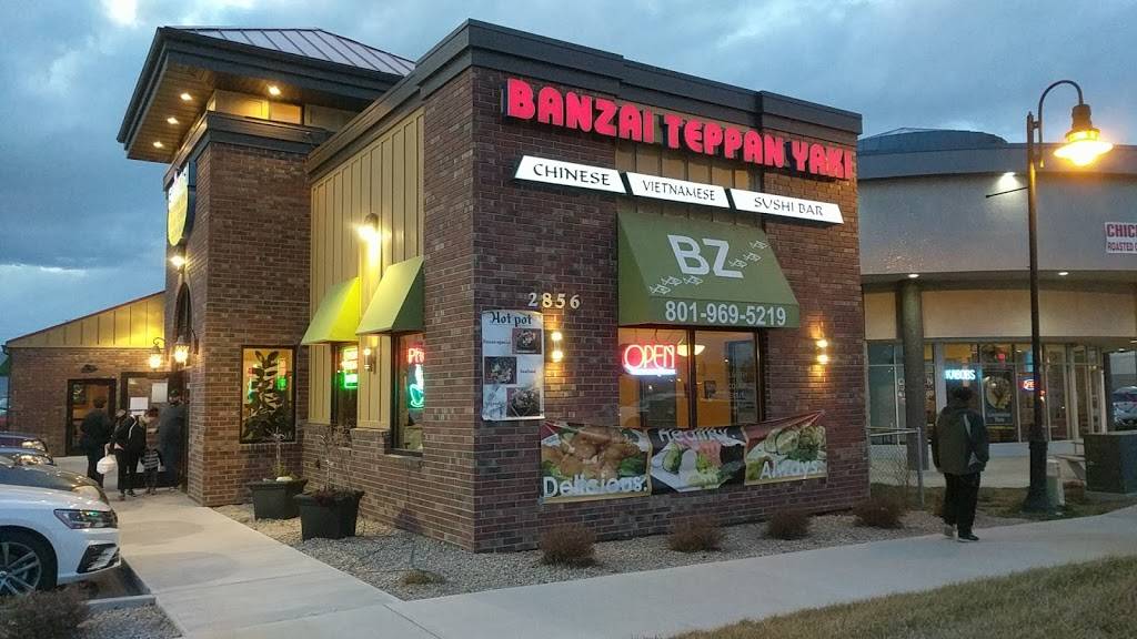 Banzai Teppan Yaki | restaurant | 2856 S 5600 W, West Valley City, UT 84128, USA | 8019695219 OR +1 801-969-5219